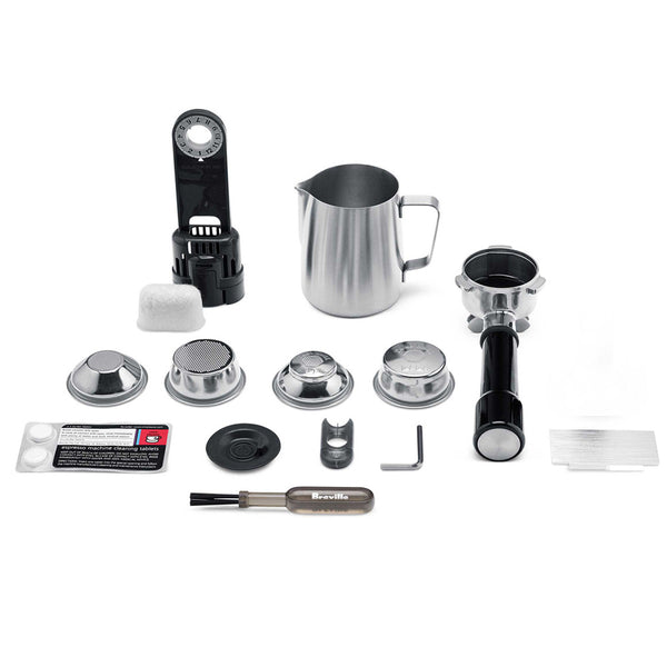 Accessories included with the Breville Oracle Touch Espresso Machine