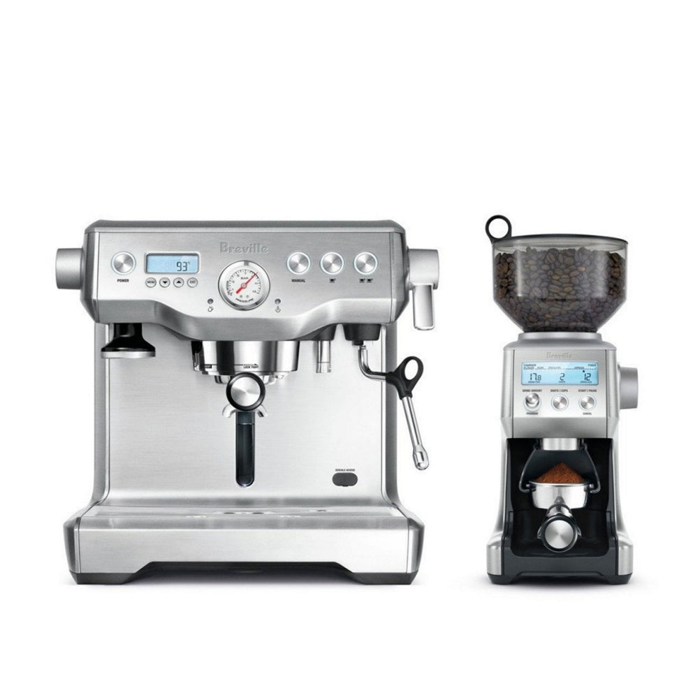 Breville Dynamic Duo Dual Boiler Smart Grinder Set #BEP920BSS