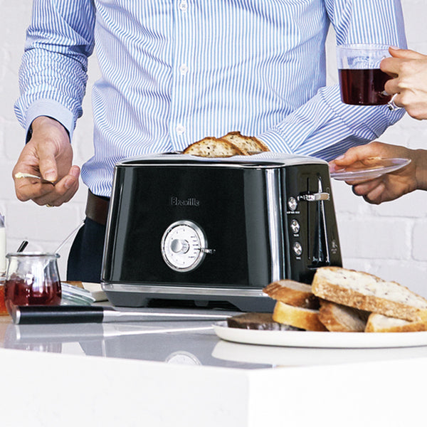 Breville The Toast Select Luxe Toaster, Black Truffle