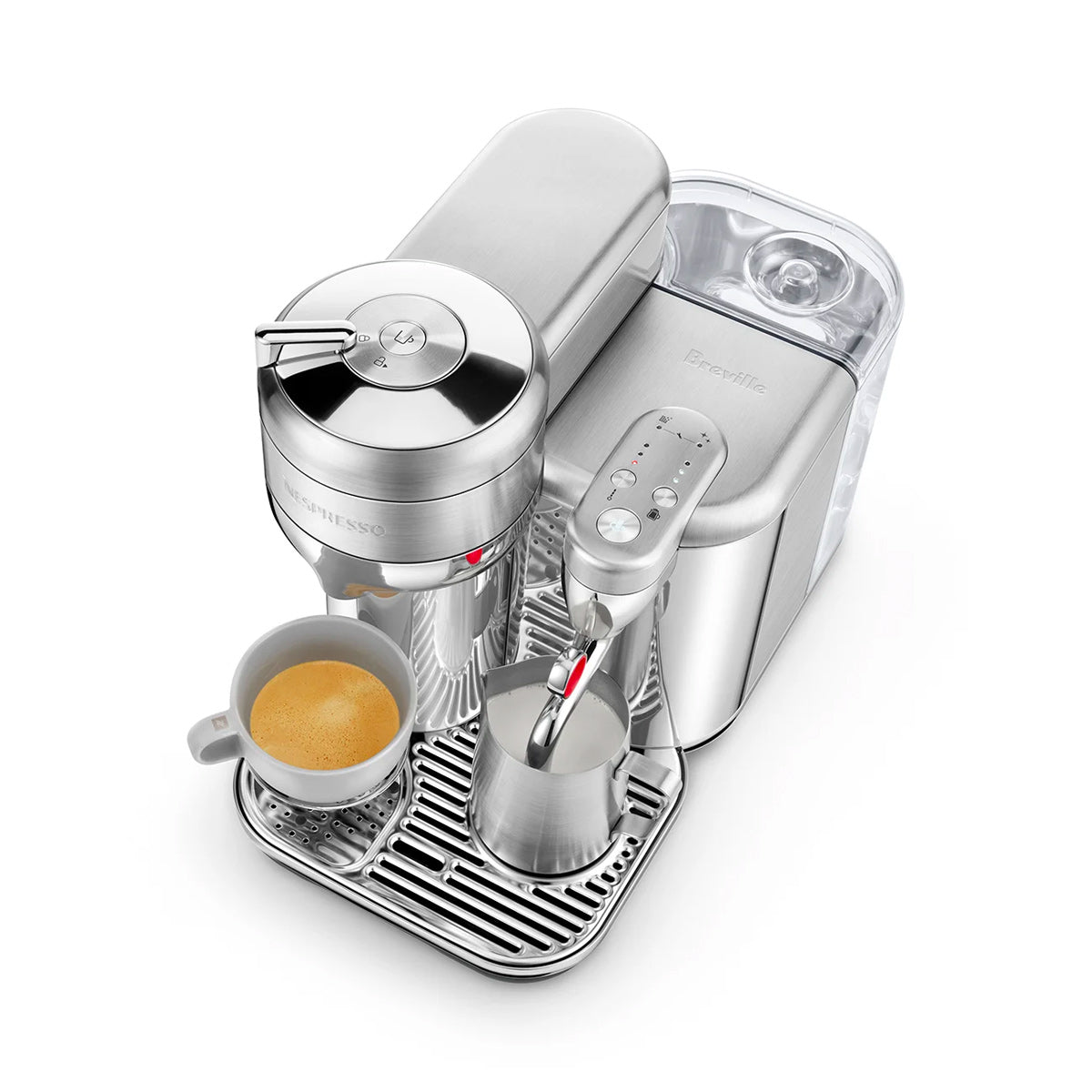 Nespresso Breville Machine ECS Coffee Espresso – Truffle Black Plus in Creatista
