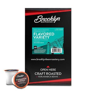 Brooklyn Beans Flavoured Single Serve Coffee Variety, 40 Pack