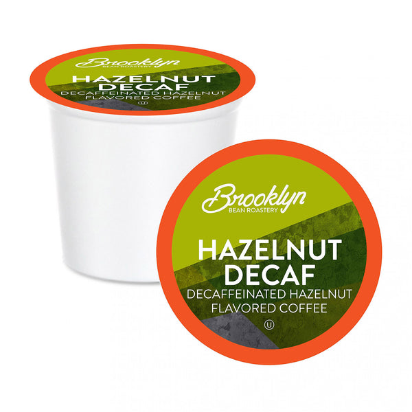 Brooklyn Beans Hazelnut Decaf Single Serve Coffee, 40 Pack