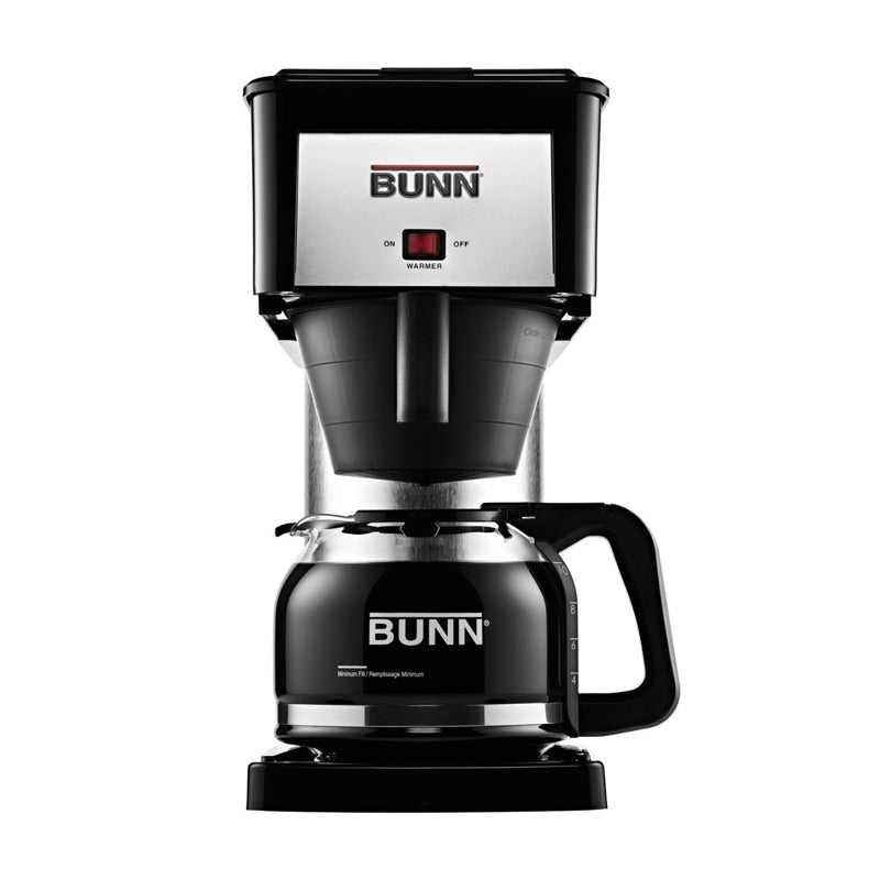 BUNN BX-Black Speed Brew 10-Cup Glass Carafe Coffee Maker | ECS