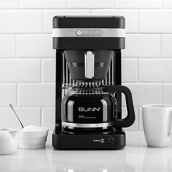 BUNN Speed Brew 10 Cup Coffee Maker, Elite Black