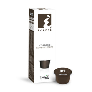 Caffitaly ecaffe Corposo Espresso Capsules 10 Count