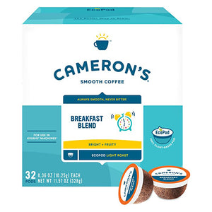 Camerons Breakfast Blend Single Serve Coffee 32 Pack