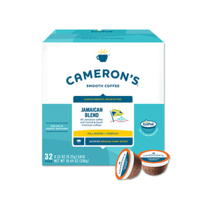 Camerons Jamaican Blend Single Serve Coffee 32 Pack