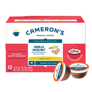 Cameron's Vanilla Hazelnut Single Serve Coffee 12 Pack