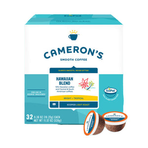 Camerons Hawaiian Blend Single Serve Coffee 32 Pack
