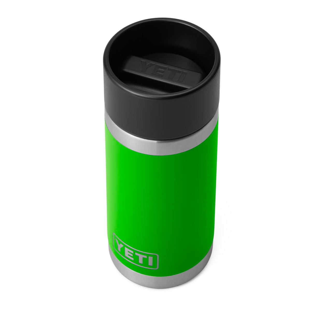  YETI Rambler 12 oz Bottle, Stainless Steel, Vacuum Insulated,  with Hot Shot Cap, Canopy Green: Home & Kitchen