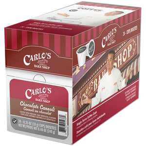 Carlo's Bake Shop Chocolate Cannoli Single Serve Coffee 24 Pack