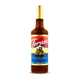 Torani Chai Tea Spice Syrup Plastic Bottle, 750ml