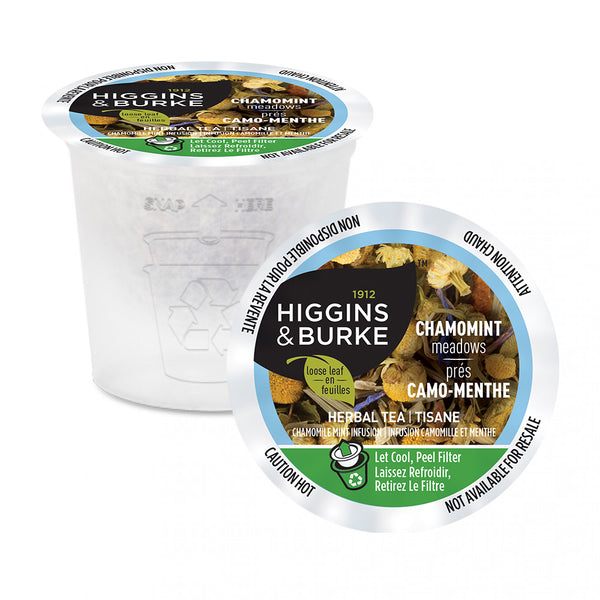 Higgins & Burke Chamomint Meadows Loose Leaf Single Serve Tea 24 Pack