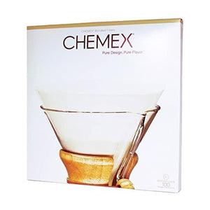 Chemex FP-1 Unfolded Bonded Filter Full Circles, 100 Pack