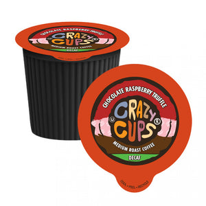 Crazy Cups Decaf Chocolate Raspberry Truffle Single Serve Coffee 22 Pack