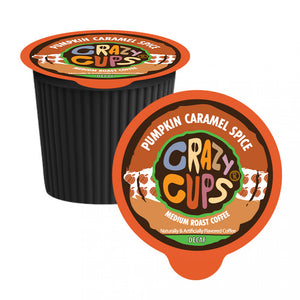 Crazy Cups Decaf Pumpkin Caramel Spice Single Serve Coffee 22 Pack