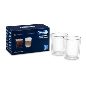 DeLonghi Double Wall Thermal Glasses, Set of 2 #DLSC318