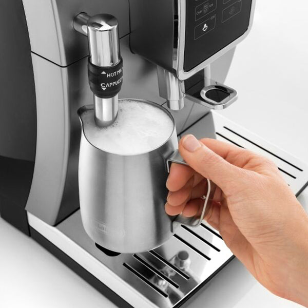DeLonghi Dinamica Automatic Iced Coffee & Espresso Machine, Silver