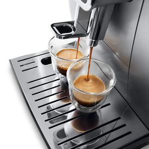 DeLonghi Dinamica Automatic Iced Coffee & Espresso Machine, Silver #ECAM3502SB