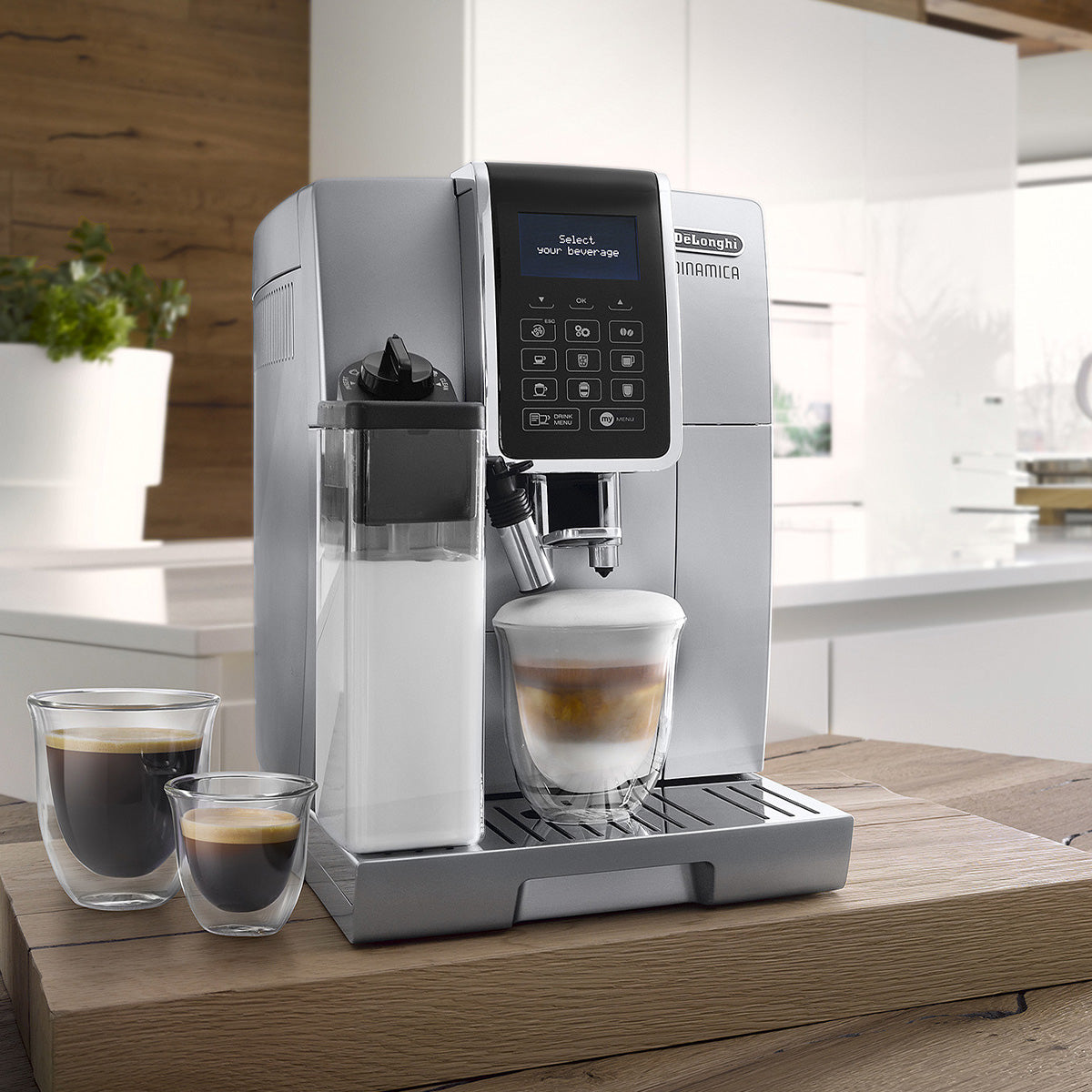 Delonghi Dinamica LatteCrema Espresso Machine ECAM35075SI