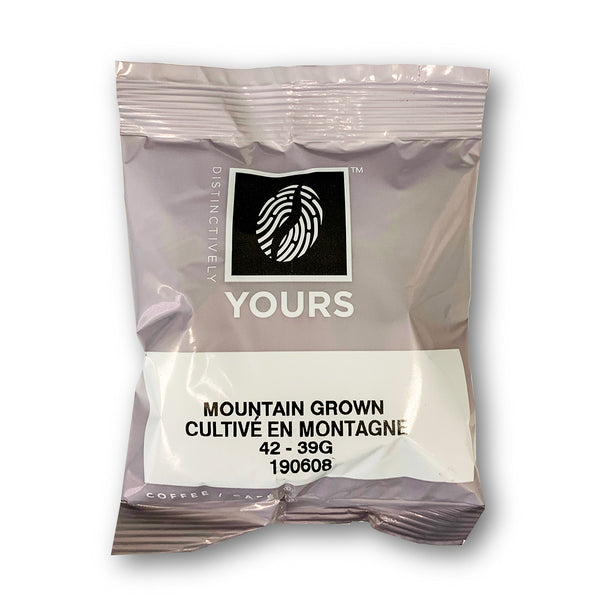 Distinctively Yours Mountain Grown Coffee Fraction packs, 39 G x 42 Packets