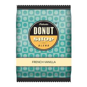 Authentic Donut Shop French Vanilla Coffee Fraction Packs, 24 x 2.5 oz