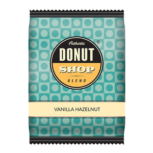 Authentic Donut Shop Vanilla Hazelnut Cream Coffee Fraction Packs, 24 x 2.5 oz