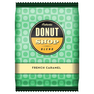 Authentic Donut Shop French Caramel Coffee Fraction Packs, 24 x 2.5 oz