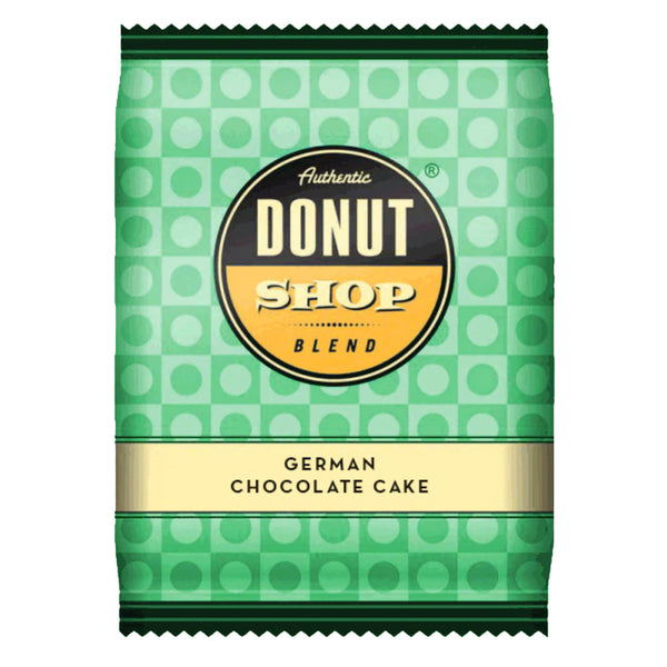 Authentic Donut Shop German Chocolate Cake Coffee Fraction Packs, 24 x 2.5 oz