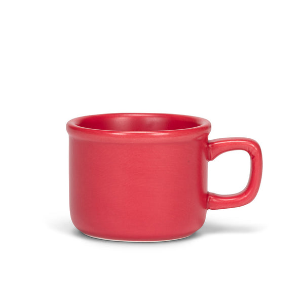Abbott Matte Espresso Cup Red, 3oz