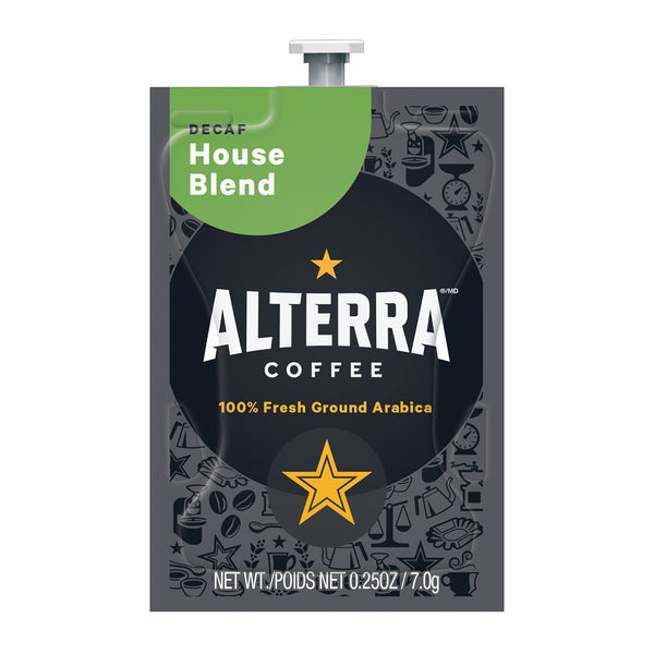 Alterra House Blend Decaf Coffee Flavia Freshpacks