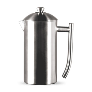 Frieling Brushed Stainless Steel Insulated French Press, 9-Cup