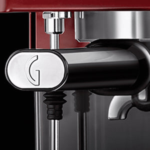 Gaggia New Classic Manual Espresso Machine, Red