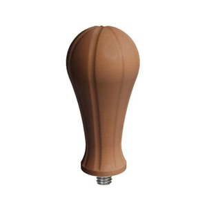 JoeFrex Silicone Tamper Handle Galaxy, Light Brown