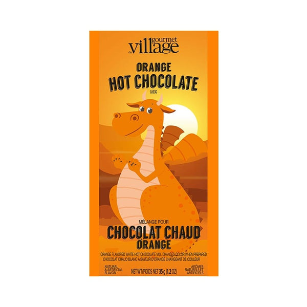 Gourmet du Village Orange Dragon White Hot Chocolate Mix