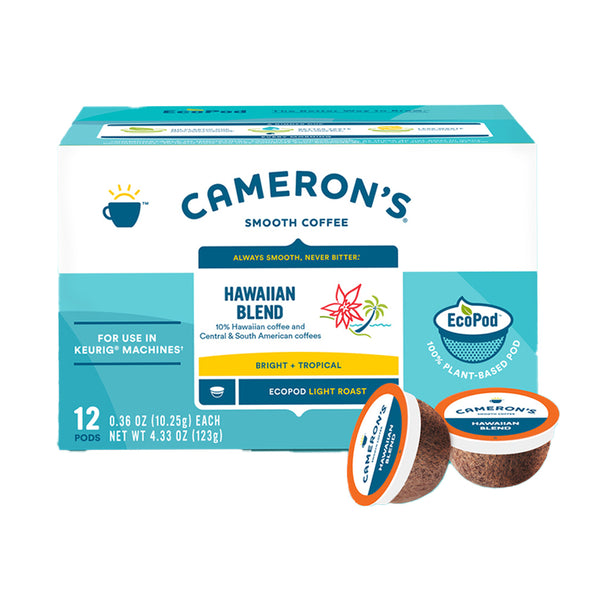 Cameron's Hawaiian Blend Single Serve Coffee 12 Pack