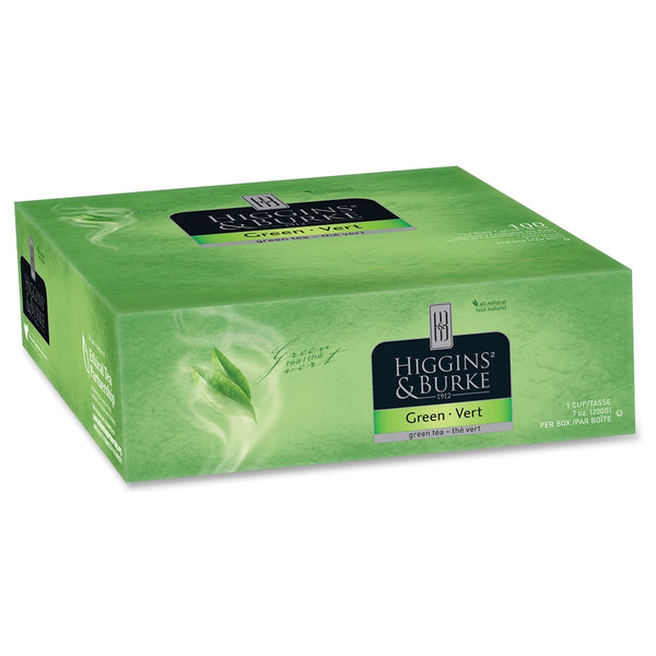 Higgins & Burke Green Filterbag Tea 100 Pack