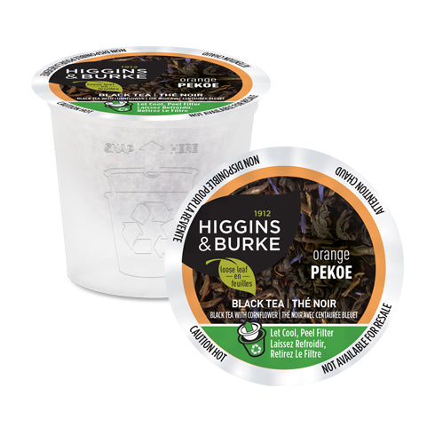 Higgins & Burke Orange Pekoe Loose Leaf Single Serve Tea 24 Pack
