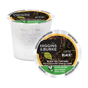 Higgins & Burke Roaring Black Loose Leaf Single Serve Tea 24 Pack