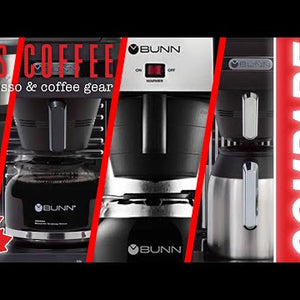 BUNN BX-Black Speed Brew 10-Cup Glass Carafe Coffee Maker