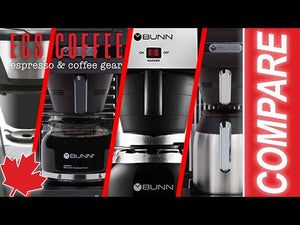 BUNN BX-Black Speed Brew 10-Cup Glass Carafe Coffee Maker