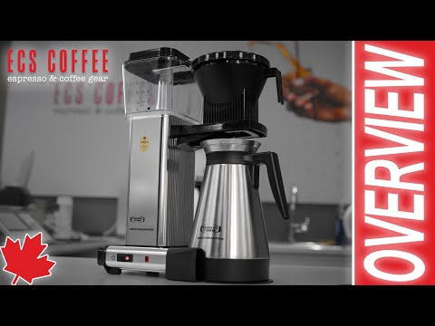 Technivorm Moccamaster KBGT-741 Coffee Maker, Black 