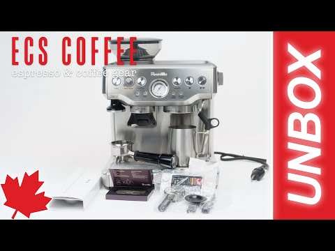 Watch our unboxing of the Breville Barista Express and see it in use in our Unboxing and Walkthrough Video