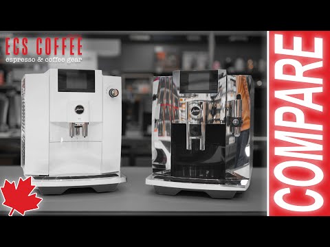Machine à expresso automatique Jura E6, blanc piano 