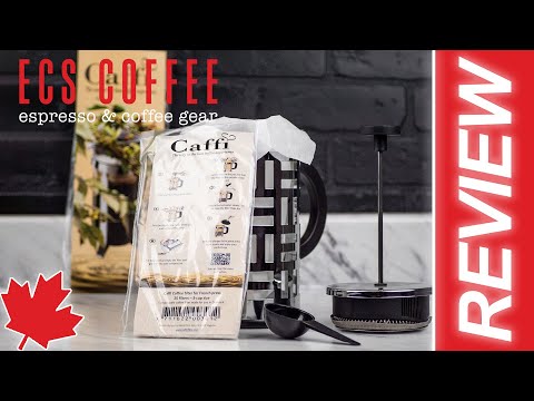 Caffi 8 Cup French Press Paper Filters, 25 Pack