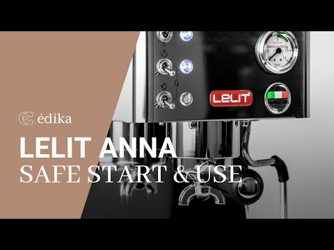 A short video to show you how to safely fill the boiler of your LELIT Anna, both LEM and TEM models.