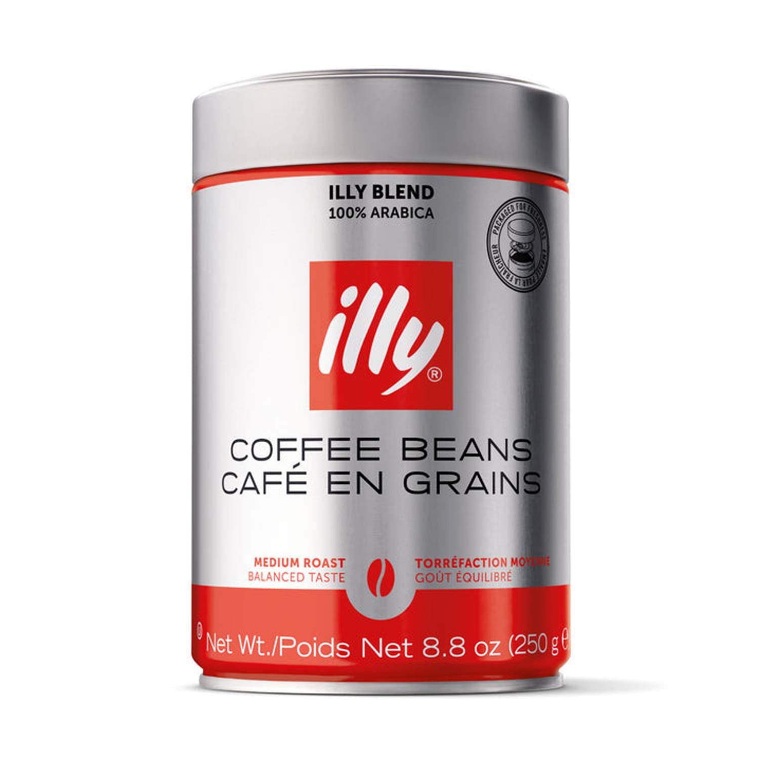 illy Medium Roast Whole Bean Coffee 8.8oz