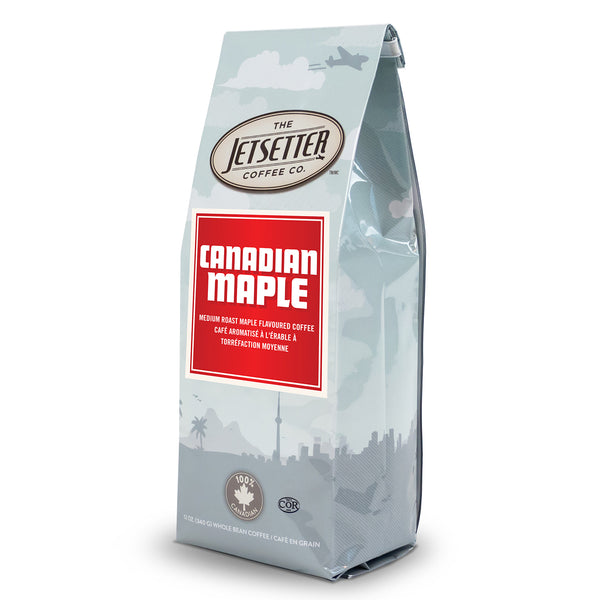Jetsetter Canadian Maple Whole Bean Coffee, 12 oz.
