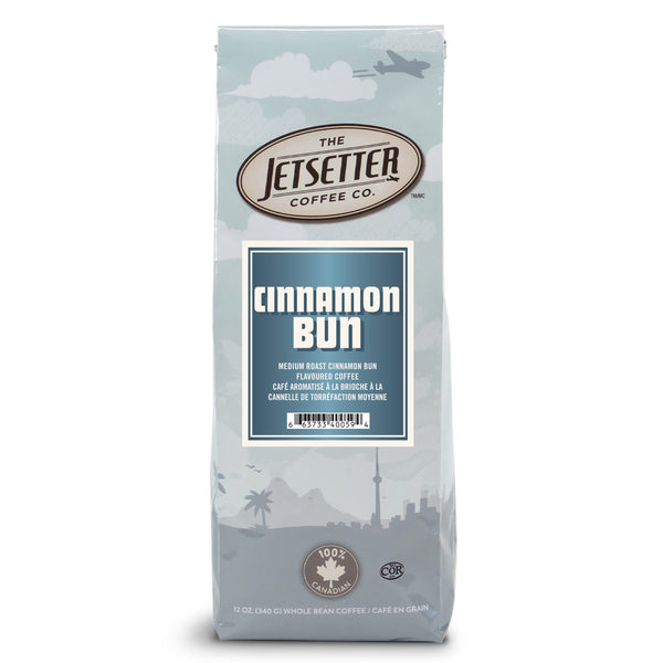 Jetsetter Cinnamon Bun Whole Bean Coffee, 12 oz.