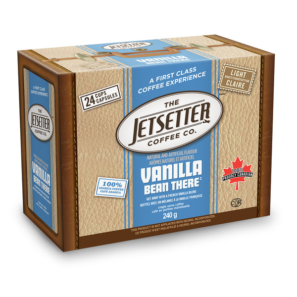 Jetsetter Vanilla Bean There Single Serve Coffee 24 Pack